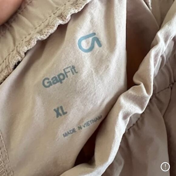 GAP Fit Commuter Short New English Moth Pink Pull On Casual Shorts XL - Picture 2 of 6